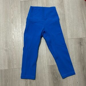 Lululemon Align High-rise Crop 17” Size 2 in Poolside